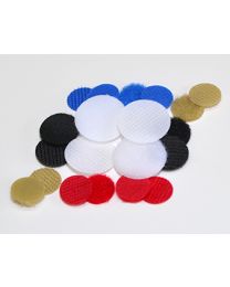 1/2 WHITE VELCRO® BRAND VELCOIN® HOOK ADHESIVE BACKED - COINS, CIRCLES, &  DOTS