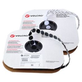 7/8 BLUE VELCRO® BRAND VELCOIN® LOOP ADHESIVE BACKED - COINS