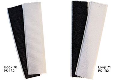 TEXACRO® by Velcro® Brand Companies Hook and Loop Sew On Tape Black